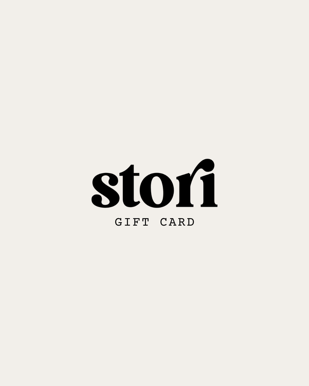 Stori Gift Card