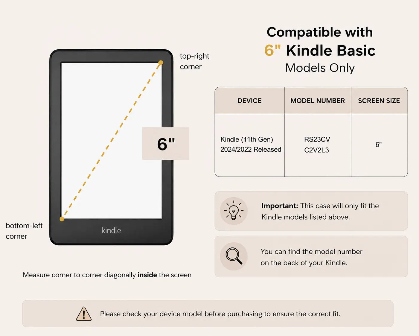 Bookish Babe - Kindle Basic 11th Generation