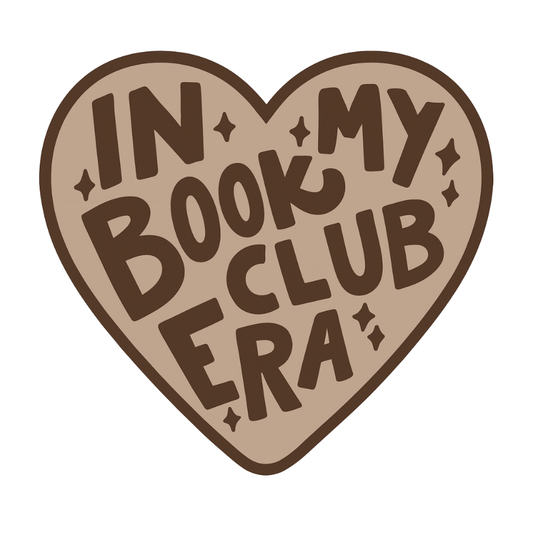 In My Book Club Era (Tan Heart)